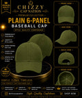 CHIZZY CAP NATION Premium Plain Baseball Collections