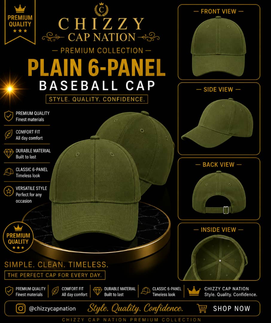 CHIZZY CAP NATION Premium Plain Baseball Collections