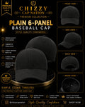 CHIZZY CAP NATION Premium Plain Baseball Collections