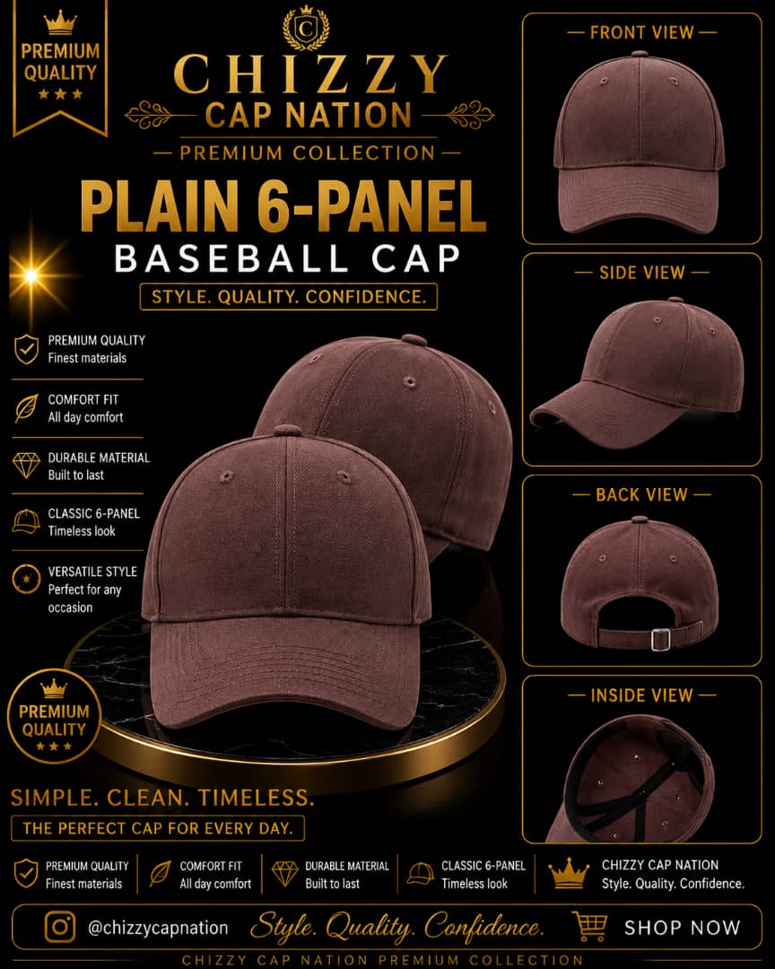 CHIZZY CAP NATION Premium Plain Baseball Collections