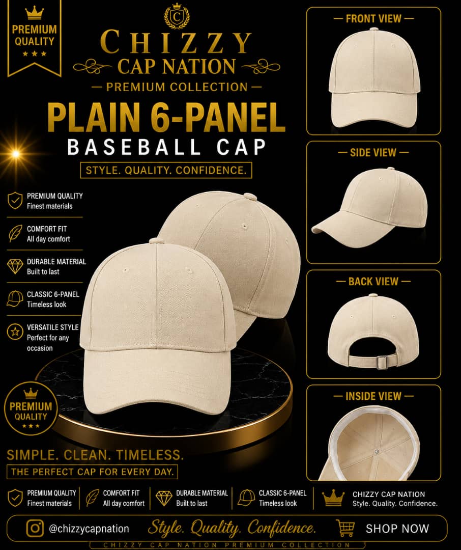 CHIZZY CAP NATION Premium Plain Baseball Collections