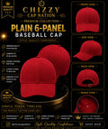 CHIZZY CAP NATION Premium Plain Baseball Collections