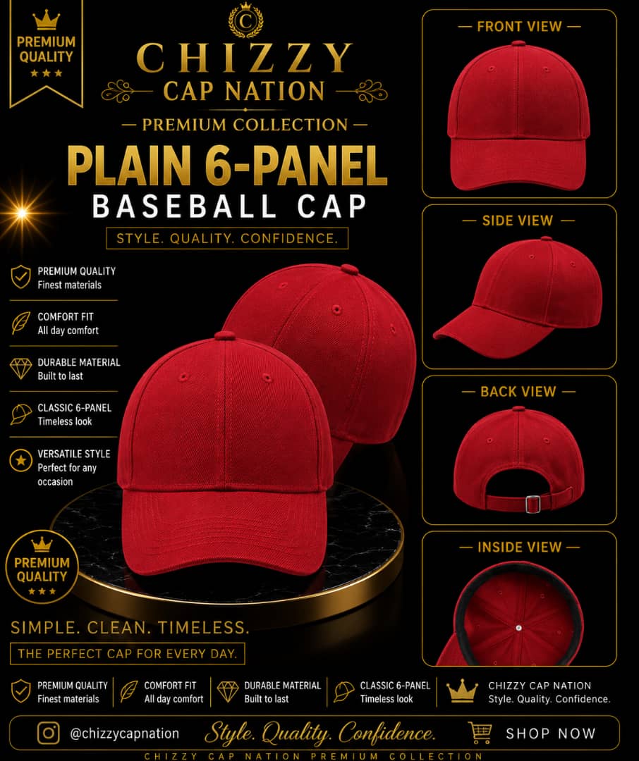 CHIZZY CAP NATION Premium Plain Baseball Collections