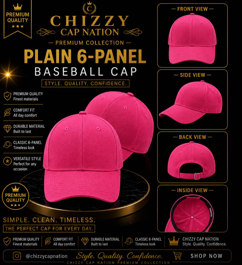 CHIZZY CAP NATION Premium Plain Baseball Collections