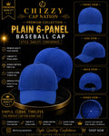 CHIZZY CAP NATION Premium Plain Baseball Collections
