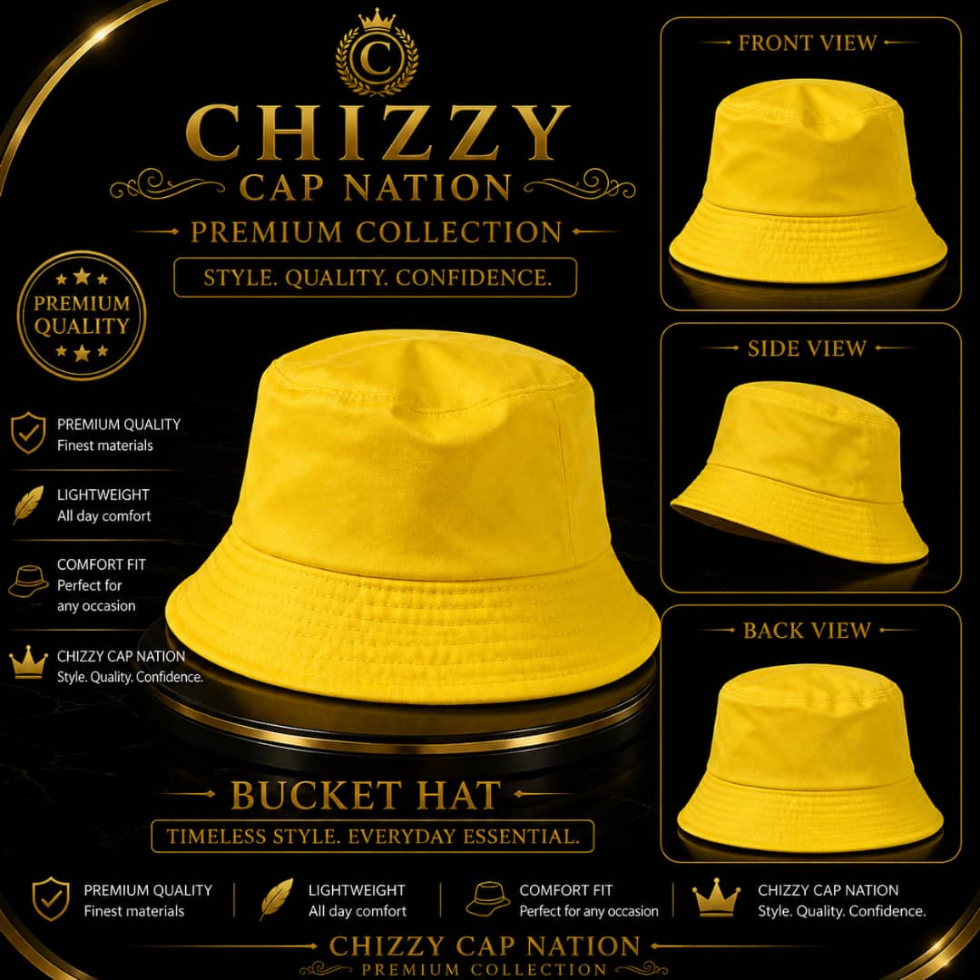 CHIZZY CAP NATION Premium Bucket Hats Collections