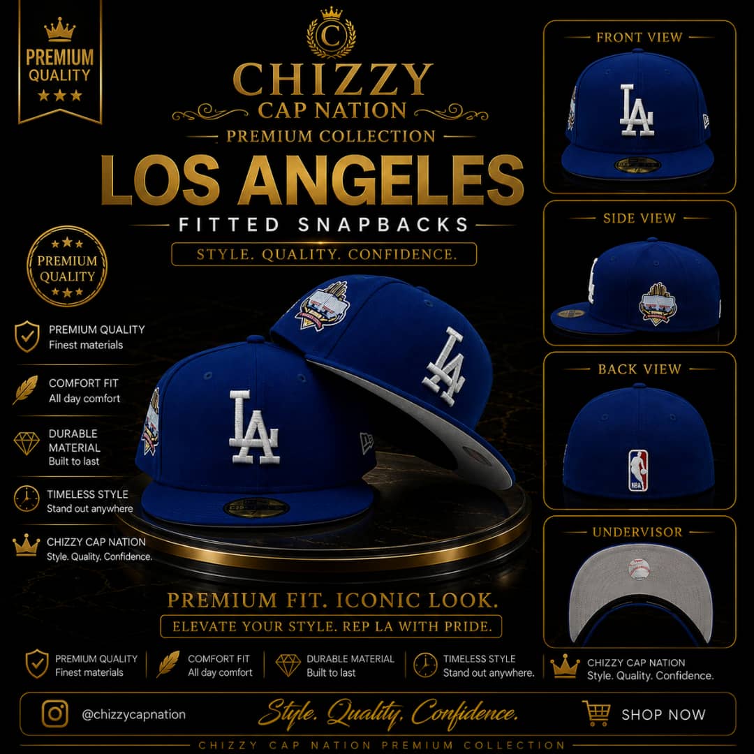 CHIZZZY CAP NATION Premium Los Angeles Caps Collections
