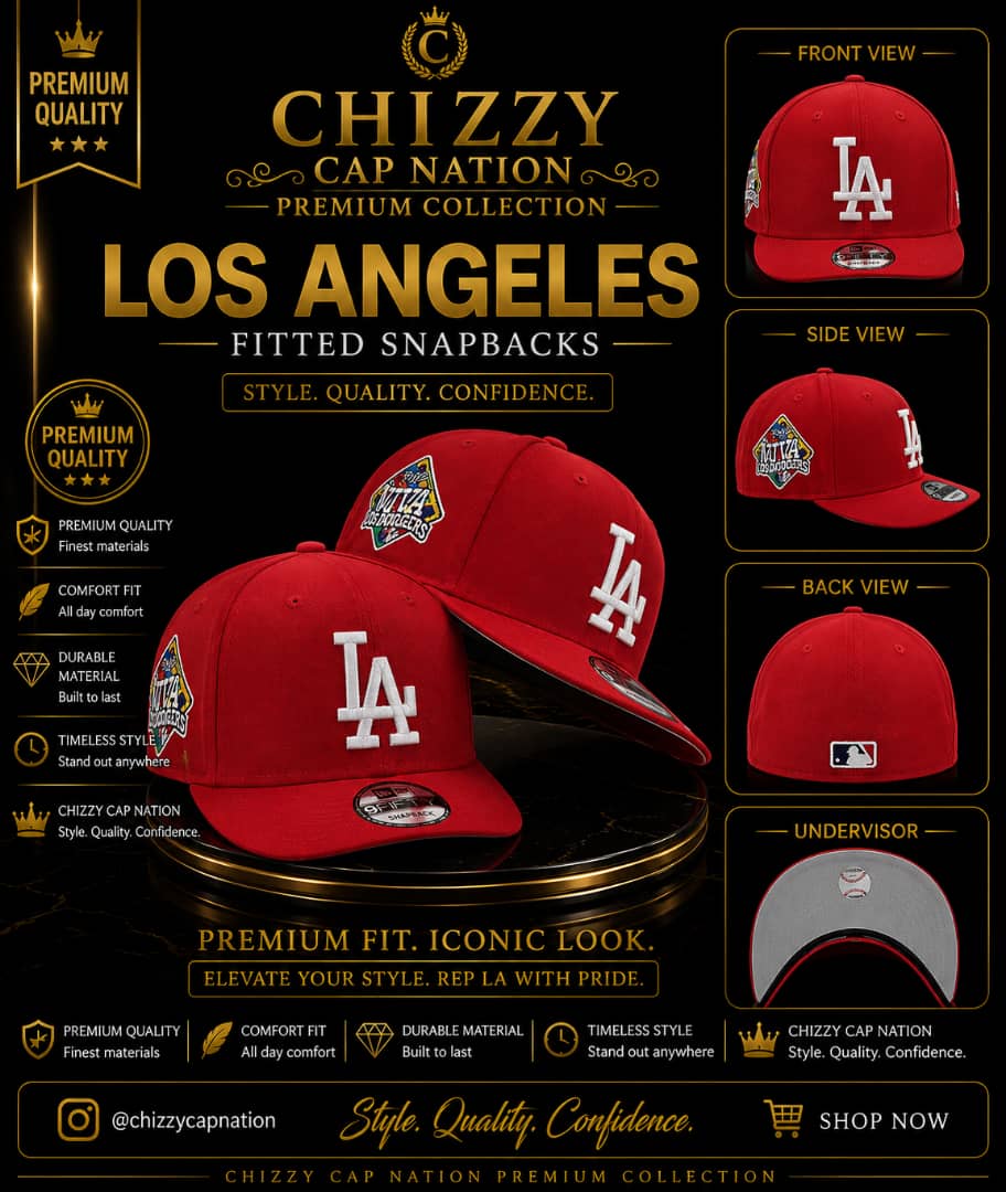 CHIZZY CAP NATION Premium Los Angeles Cap Collections