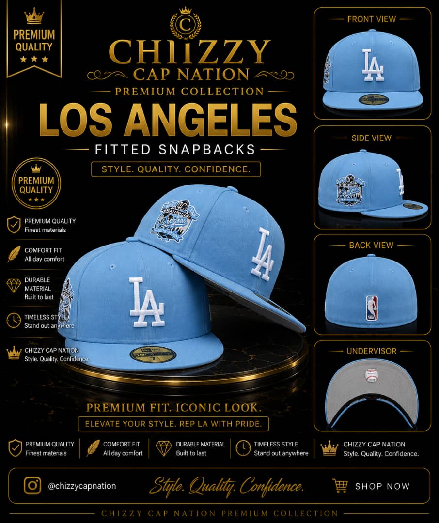 CHIZZY CAP NATION Premium Los Angeles Cap Collections