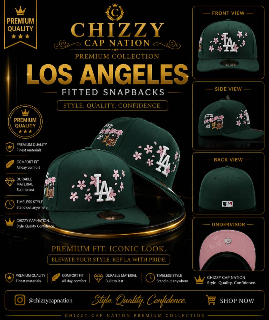 CHIZZY CAP NATION Premium Los Angeles Cap Collections