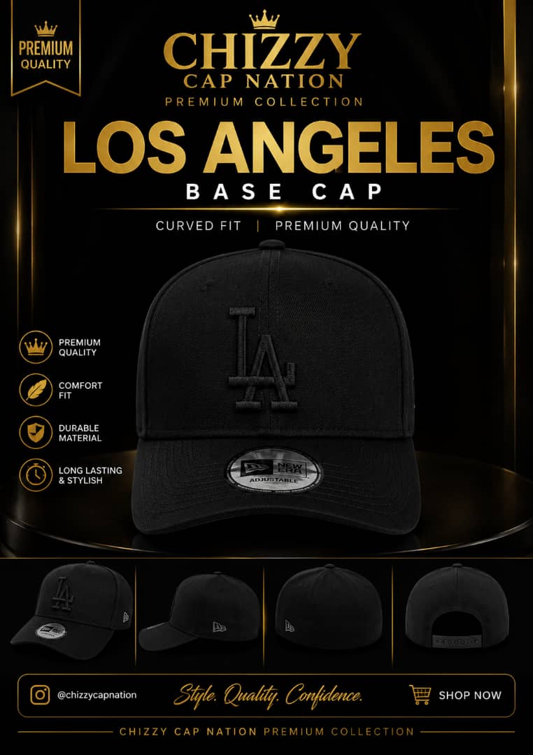 CHIZZY CAP NATION Premium Los Angeles Curve Caps Collections