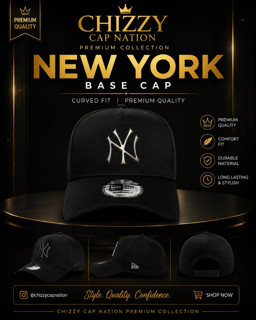 CHIZZY CAP NATION Premium New York Baseball Cap Collections