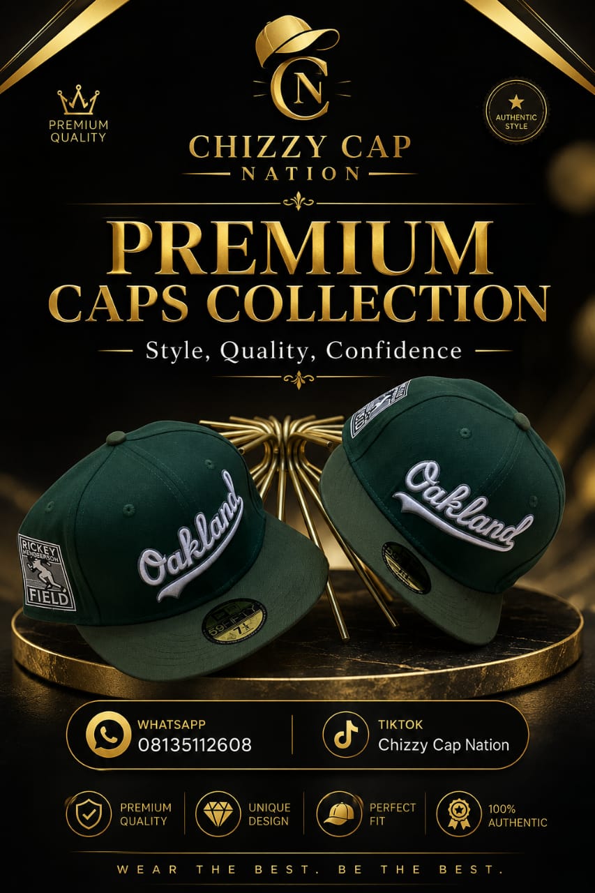 CHIZZY CAP NATION Premium Oakland Cap Collections