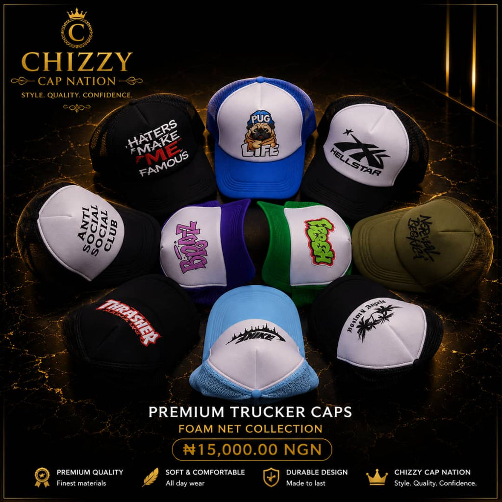 CHIZZY CAP NATION Premium Trucker Caps