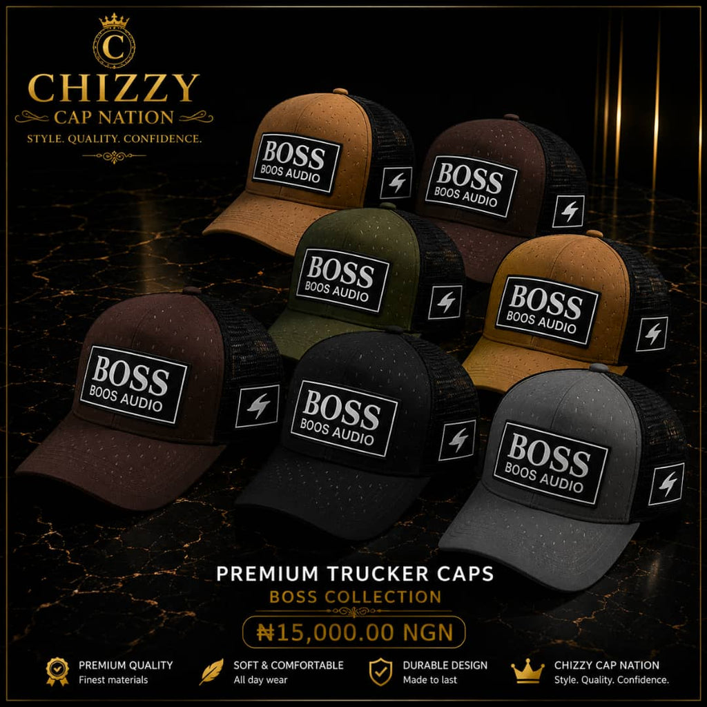 CHIZZY CAP NATION Premium Trucker Caps