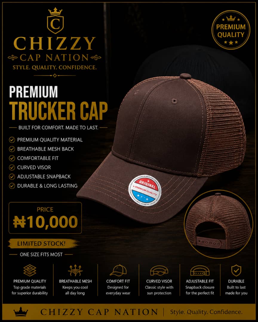 CHIZZY CAP NATION Premium Cap