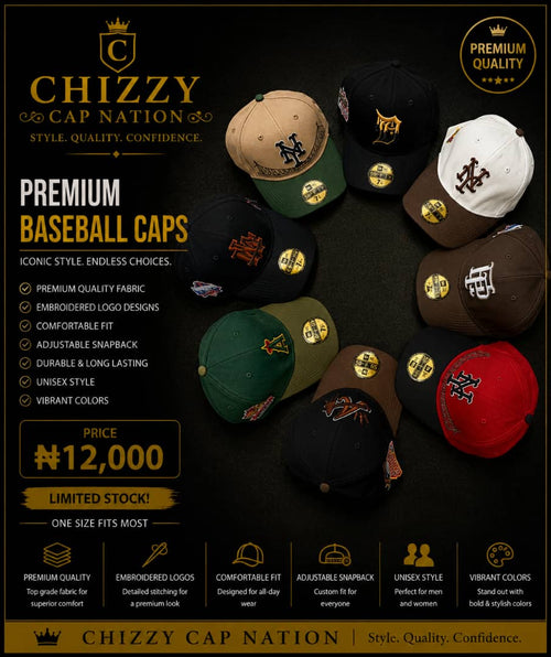 CHIZZY CAP NATION Premium Baseball Cap
