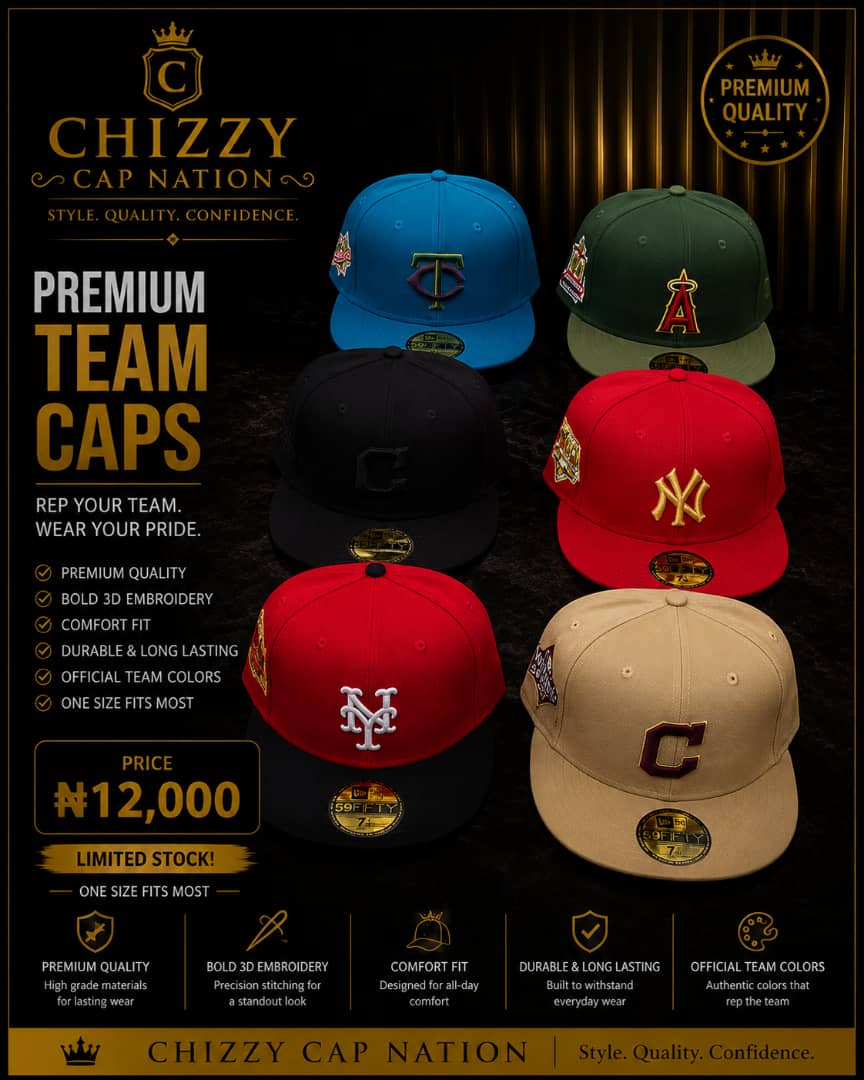 CHIZZY CAP NATION Premium Baseball Cap