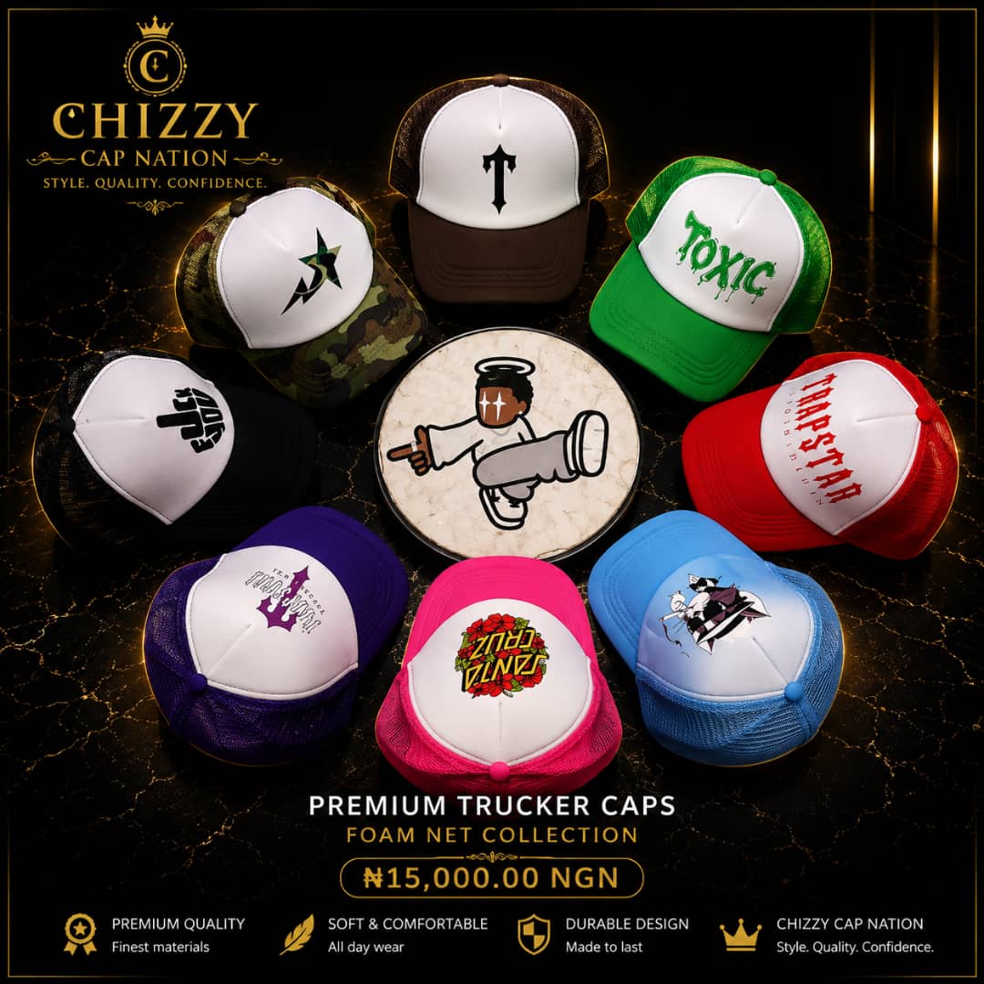 CHIZZY CAP NATION Premium Trucker Caps