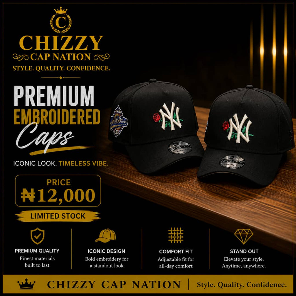 CHIZZY CAP NATION Premium Baseball Cap
