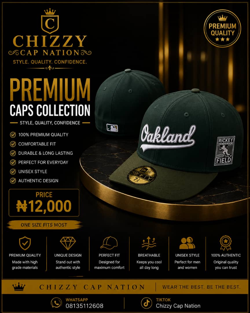 CHIZZY CAP NATION Premium Baseball Cap