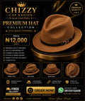 CHIZZY CAP NATION Premium Fedora Hats Collections