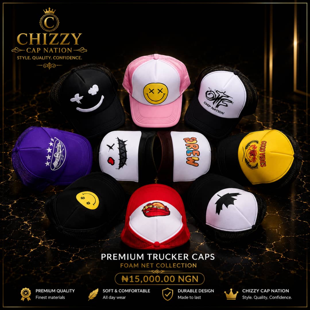 CHIZZY CAP NATION Premium Trucker Caps
