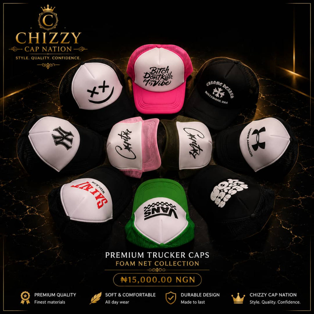 CHIZZY CAP NATION Premium Trucker Caps
