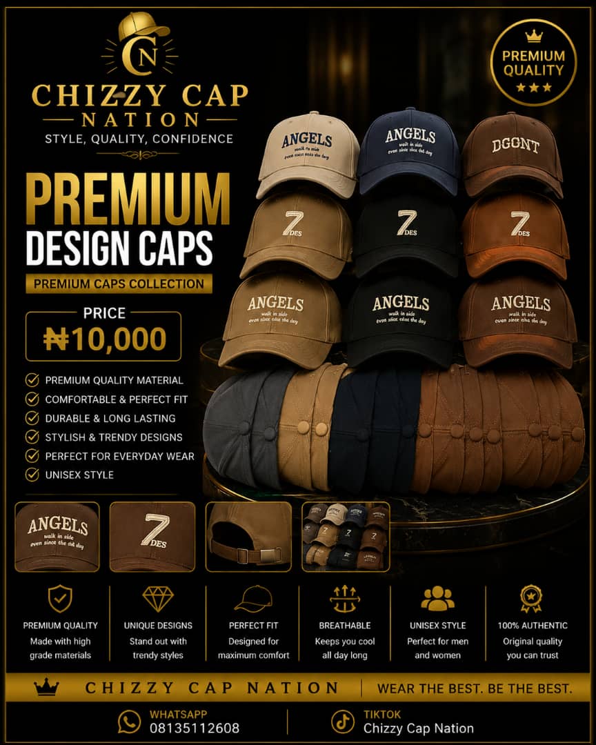 CHIZZY CAP NATION Premium Cap