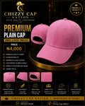 CHIZZY CAP NATION Premium Plain Baseball Cap